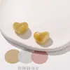 Dopamina Menina Fofa Areia Movediça Glitter Coração de Pêssego Gordinho Acessórios para Joias de Resina DIY Material para Grampo de Cabelo