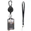 Cuerda de alambre con hebilla de fácil extracción para montañismo resistente al aire libre transfronterizo, juego de tarjetas de insignia de PC para mecha táctico negro, hebilla de fácil extracción, cordón