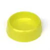 Tigela para animais de estimação para cães pequenos e médios, tigela única para ração de cachorro, tigela de plástico para ração de gato, tigela para animais de estimação em cores doces, tigela redonda para gato, comedouro para cachorro