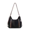 Bolso Tote Grande de Capacidad Retro de Nicho Coreano para Mujer Moda de Principios de Otoño Versátil Multifuncional Mochila para Viajes Diarios