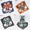 Novo Lenço Quadrado 90cm de Seda Estampada Moda de Alta Qualidade Protetor Solar Versátil Turbante Xale Primavera e Outono 2024