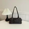 Bolso tipo Baguette Metálico Decorado de Moda 2026, Bolso de Hombro, Bolso de Hombro Vintage Versátil Exquisito para Mujer