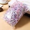 Fábrica al por mayor de rafia arcoíris de colores caja de regalo de papel relleno de caja de dulces papel triturado una gran cantidad de papel triturado en stock