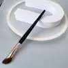 Pincel Cangzhou Cabelo de Pônei Nariz de Cavalo para Sombra, Pincel para Misturar Ponte do Nariz e Asa, Pincel de Maquiagem Único Angular para Sombra de Contorno