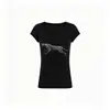 Verão PraiaEstilo Coreano Casual Manga Longa Gola U Estilo Hot Girl Estampado Manga Curta Feminino Slim Fit Top 26119