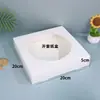 Caja de papel para comida al aire libre, caja de embalaje para pizza, caja universal con ventana para pasteles y galletas, caja para pasteles al por mayor de 6/8/10 pulgadas