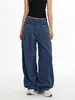 Venta Directa de Fábrica Jeans de Pierna Ancha para Mujer 2026 Nuevo Otoño e Invierno Vintage de Cintura Alta Pierna Recta Cubre Cadera Forma de Pera Pantalones Adelgazantes