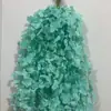 Pétalos Cifrados Glicina Simulada Flor de Seda Vid Colgante Diseño de Escena de Boda Materiales Florales Decorativos Comerciales para Exterior