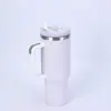 Amazon Mango Coche Taza de Café Gran Capacidad Popote Acero Inoxidable 304 Termo Vaso de Doble Pared Conservación Frío Taza de Hielo