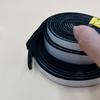 Tira de vedação retardante de chama, ponto preto autoadesivo, resistente a altas temperaturas, fabricante de tiras de vedação de portas e janelas, vedação de fibra de carbono pré-oxidada
