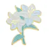 Broche distintivo exquisito color dopamina forma de flor sentido avanzado nicho divertido todo partido pin para ropa sombrero