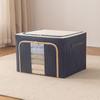 Caja de Almacenamiento de Ropa y Edredón, Caja Organizadora para Armario Doméstico, Cesta de Almacenamiento de Ropa de Tela Oxford, Caja de Almacenamiento de Tela Plegable