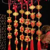 Faroles del Festival de Primavera, Tres Colgantes Consecutivos, Suministros de Nochevieja, Decoraciones de Año Nuevo, Decoraciones de Escena de Apertura, Colgantes
