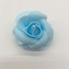 Cabeza de flor de espuma de PE de simulación de rosa rizada de 4,5 cm, decoración de boda, ramo de flores, bola de espuma, cabeza de flor