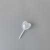 C011 gotero de plástico en forma de corazón 4ml gotero para mermelada gadget sub-embalaje cosmético