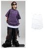 Ropa de Moda Street Dance Tops de Manga Corta para Niños Frescos y Guapos Hip-Hop para Niñas Ropa de Hip Hop Retro para Niños Verano