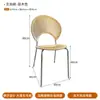 Mesas y Sillas Comerciales de Estilo Madera Natural Sencillo para Cafeterías, Tiendas de Té de Leche, Restaurantes de Comida Ligera y Juegos de Mesa y Sillas para Comedor Casual