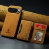 Adecuado para Funda de Teléfono Móvil Google Pixel 11Proxl, Porta Tarjetas Google9, Funda Protectora de Cuero Magnética Dos en Uno