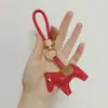 Llavero Creativo y Popular Nuevo de Cuerda de Piel de Poni, Colgante Tejido para Coche, Colgante de Cordón para Llavero Colorido