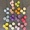 3 peces koi y peonías para decoración de salón de bodas, arreglos florales, flores de boda, pared de flores de piso y cascada