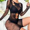 TZ174 Amazon Comércio Exterior Novas Roupas de Malha Sexy de Uma Peça Quente Perfuração Sexy Roupa Interior