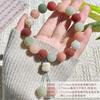 Pulsera Luna Caída Luciérnaga Raíz de Bodhi Cuenta Redonda Colgante de Anillo Único Wen Play Rosario de Cuentas de Buda Plato Jugar Alrededor Dedo Suave Venta al por Mayor