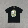 Tonghuo KeXing venta al por mayor transfronteriza Cabeza de Mono algodón casual lino-algodón camiseta de manga corta, peso pesado, unisex