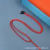 Colar de Corda Redonda Corda para Pendurar no Pescoço Tecelagem DIY Elástico Semi-Acabado Corda para Pendurar Pingente Corda para Pendurar Pingente de Jade com Cera de Abelha Jade
