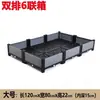 Artefacto para plantar verduras rectangular balcón familiar en azotea maceta grande de plástico maceta para plantar verduras en patio exterior verduras