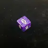 Venta al por mayor Dados de Seis Caras de 16 mm, Angulares Rectos, Color Sólido, Dados de Colores con Números, Varios Dados Transparentes de Colores para Lanzar