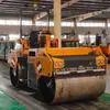 Fabricante Original Compactador de Solo Vibratório de Rodas Duplas de Aço Pequeno para Compactação de Terra, Compactador de Solo Vibratório de Dupla Tração de 6 Toneladas 8 Toneladas