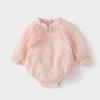 Mono Hanfu para bebé, primavera 2024, nuevo estilo chino, ropa étnica para niña, bolso para recién nacido, ropa de escalada