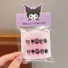 Pegatinas de Uñas Sanrio para Niñas, Arte de Uñas Lindo y Divertido, Piezas de Uñas para Estudiantes, Piezas de Uñas Dulces, Uñas Postizas para Niños