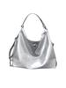Mochila Estilo Coreano Estilo Ins Feminina 2025 Nova Corrente de Bolsa Prateada Estudante Aula Grande Capacidade Mochila Casual