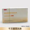 Tiras Fluorescentes Inno Xinkang Tiras de Papel Filtro para Detección de Lágrimas Oftálmicas para Detectar Hilo de Algodón Rojo Fenol 0k Li Prueba de Fluorescencia de Admisión