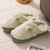 Chinelos de Algodão para Mulheres no Inverno, Sapatos Fofos de Casa para Casais, Sapatos Quentes de Algodão, Chinelos de Pelúcia Antiderrapantes para Homens