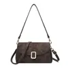 Bolsa Sanfonada de Moda Leve de Luxo Bolsa Transversal Multicamadas para Mulheres 2026 Nova Bolsa Versátil de Inverno para o Dia a Dia Bolsa de Ombro sob o Braço