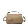 Bolso Almohada de Cuero Genuino Bolso de Verano para Mujer Bolso Cruzado de Piel de Vaca Nuevo 2025 Bolso de Moda para Madre Bolso de Mano Pequeño