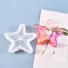 Amapola DIY Molde de Resina de Cristal Hoja Estrella de Mar Plato Accesorios de Fruta Caja de Almacenamiento Molde de Silicona Al por Mayor