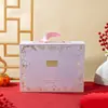 Nova Caixa de Doces para Casamento com Estilo Europeu de Luxo do Xiaohongshu, Adequada para Madrinhas, Convidados de Noivado e Embalagens de Lembrancinhas