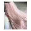 Ajustada à pele, amigável à pele, rosa nude, rosa pasta de feijão, anti-pilling, malha macia, tecido, véu de noiva, cortina, roupa
