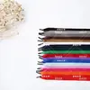 En stock cinta de espiga de 2 cm para caja de regalo, cinta plana, cuerda tejida de poliéster blanco y negro, cuerda con asa acanalada hecha a medida para souvenirs