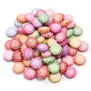 Cuentas Lavadas de Dibujos Animados Frescas y Dulces, Cuentas Sueltas, Accesorios para Joyería DIY de Animales y Plantas, Cuentas Sueltas para Collar