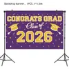 Los Suministros para Fiesta Temática Más Populares de Amazon para la Temporada de Graduación Banner de Decoración para Fiesta de Graduación Globo Colgante Tela de Fondo