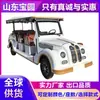 Carro Elétrico Vintage de Quatro Rodas com 8-11 Lugares para Passeio Turístico, Ônibus de Transfer para Atrações Turísticas, Carro de Passeio para Recepção de Tours Panorâmicos de Hotel