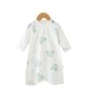 Pijama de Bebé Bata de Dormir de Bebé Primavera y Otoño Delgado Algodón Puro Bata de Dormir Infantil Ropa de Dormir Infantil Siaman Niños y Niñas Antipatadas Verano