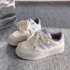 Tênis Forrest Gump Feminino Branco 2026 Novo Estilo Primavera e Verão, Versátil com Saias, Nicho e Versátil, Tênis Casuais Esportivos de Solado Grosso para Estudantes