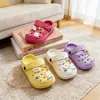 Pantuflas de Verano de Eva Personalizadas para Niños y Niñas, Pantuflas de Baño para Interiores para Niños, Lindas Pantuflas de Dibujos Animados para el Hogar y el Exterior