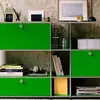 Aparador Médio Antigo Lateral Fixo Sala de Estar Doméstica Estilo ins Armário de Armazenamento Armário de Armazenamento Simples Módulo de Armário USM Armário Combinado
