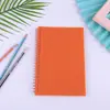 Diario de página de color simple fábrica punto cuaderno al por mayor Cuaderno de espiral de papel Kraft cuaderno de oficina LOGOTIPO